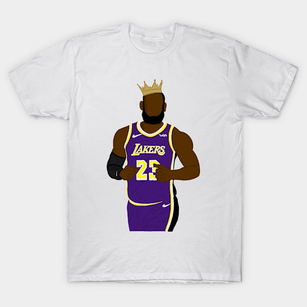 King James T-Shirt by Mcsdesign14